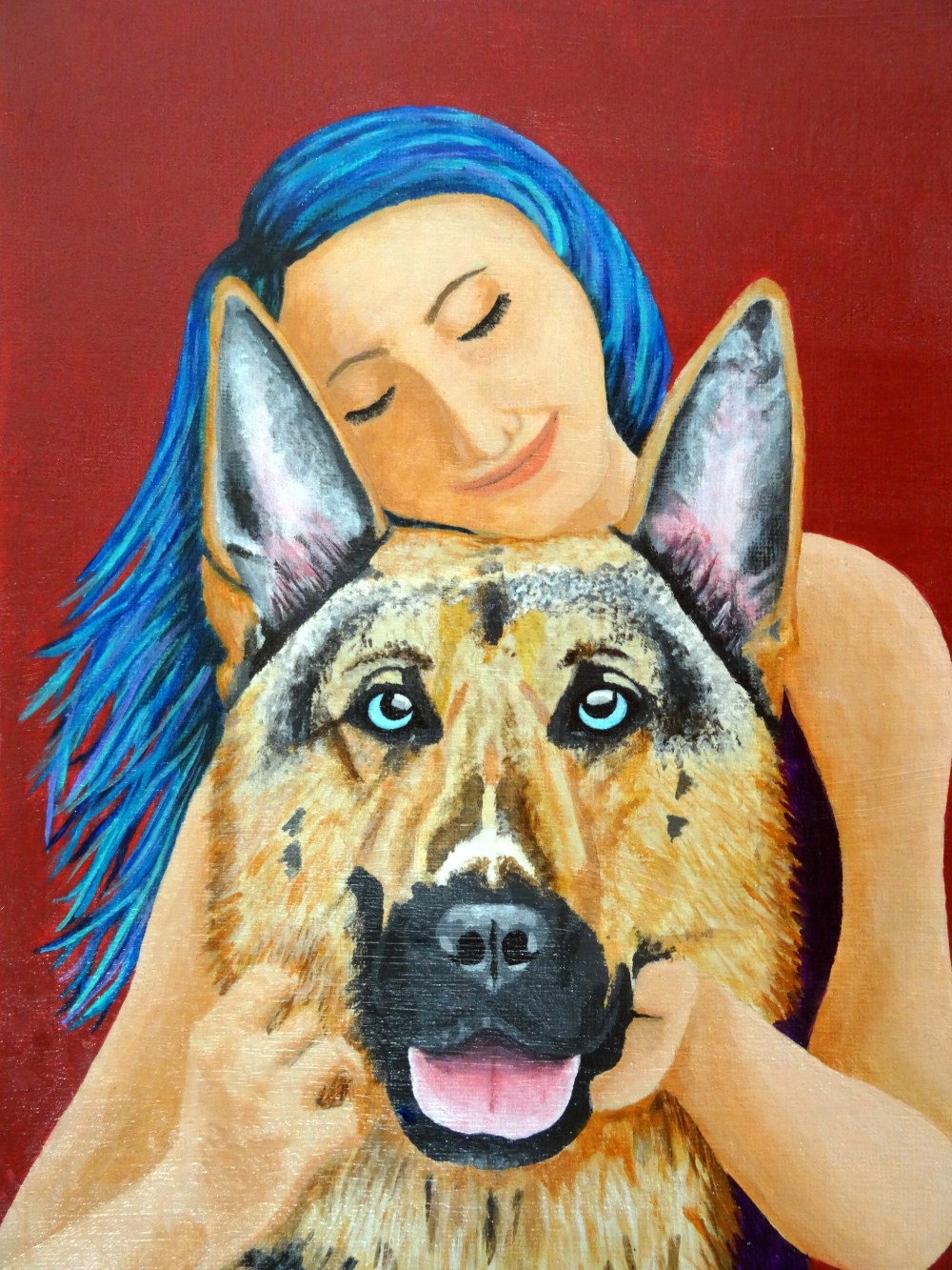 Samantha Gleave-#9 BlueHairedGirl